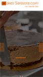Mobile Screenshot of cakessarasota.com